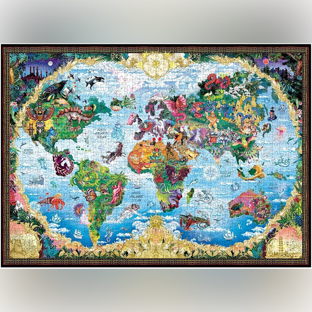 SOLD
Laurence King The Mythical World 1000-Piece Jigsaw Puzzle - Picture 4 of 4